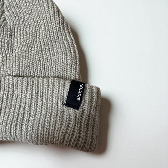 🧶 Brixton Beige Beanie 🧶 - Picture 7 of 7